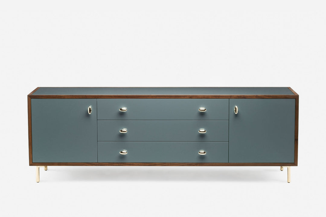 DANISH OILED WALNUT & BAY GLOSS HDF