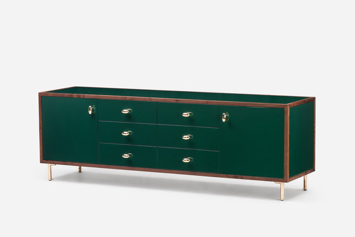 DANISH OILED WALNUT & FOREST GLOSS LACQUER
