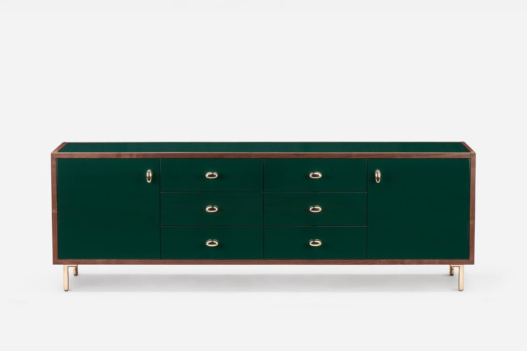 DANISH OILED WALNUT & FOREST GLOSS LACQUER
