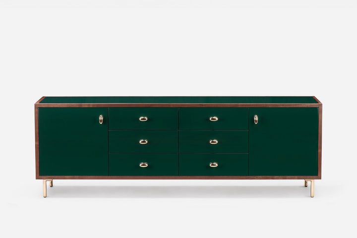 DANISH OILED WALNUT & FOREST GLOSS LACQUER