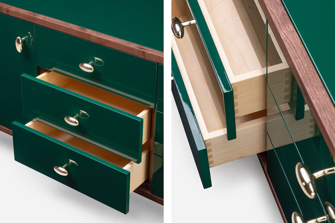 DANISH OILED WALNUT & FOREST GLOSS LACQUER