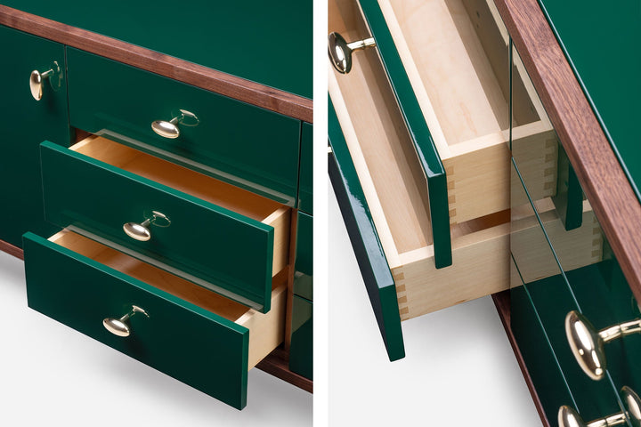 DANISH OILED WALNUT & FOREST GLOSS LACQUER