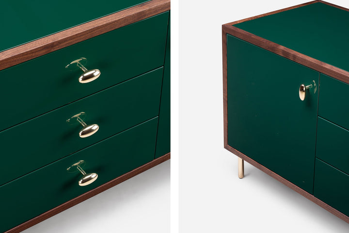 DANISH OILED WALNUT & FOREST GLOSS LACQUER