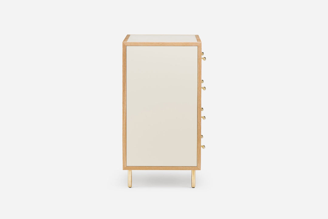 WHITE OILED OAK & BONE SATIN MATTE HDF