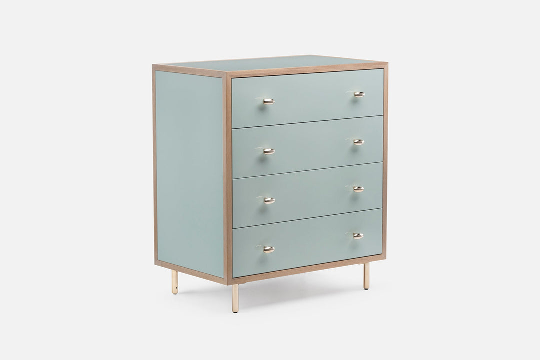 WHITE OILED OAK & LAGOON GLOSS HDF