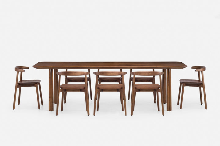 DANISH OILED WALNUT (MODEL: L + ANDO CHAIR)