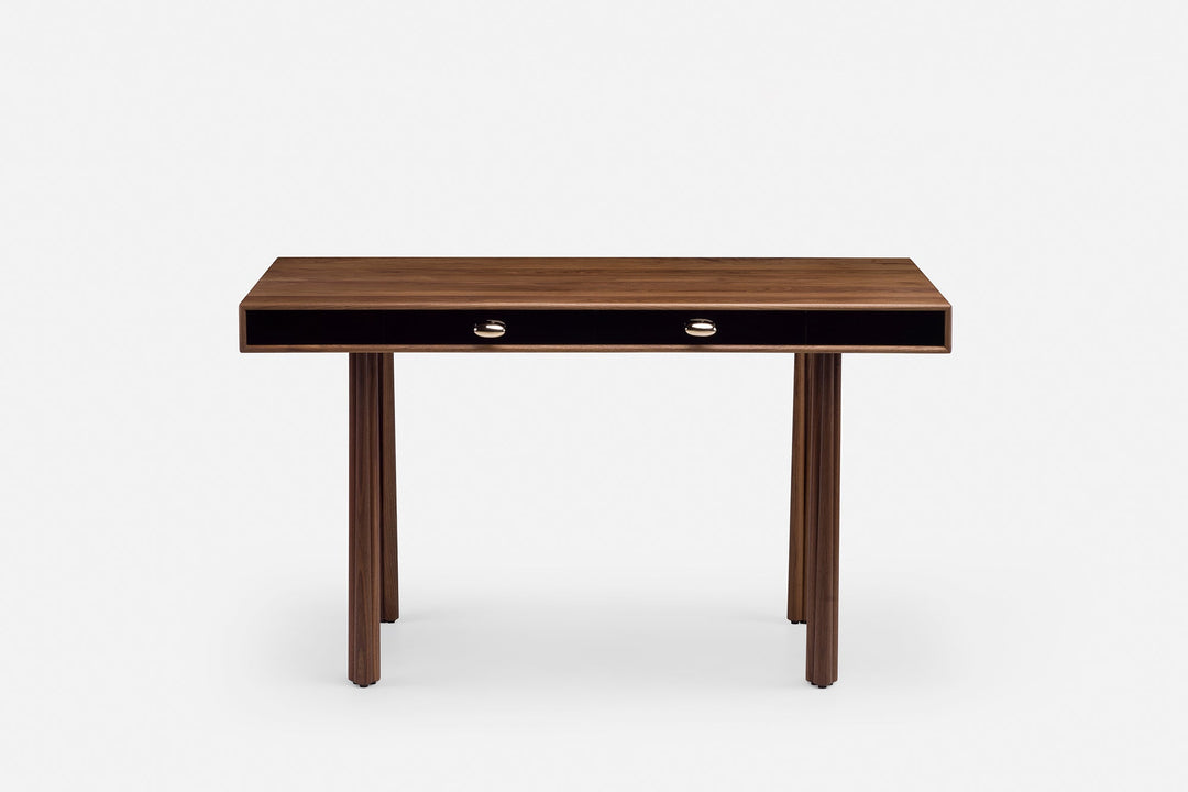 DANISH OILED WALNUT & BLACK GLOSS HDF