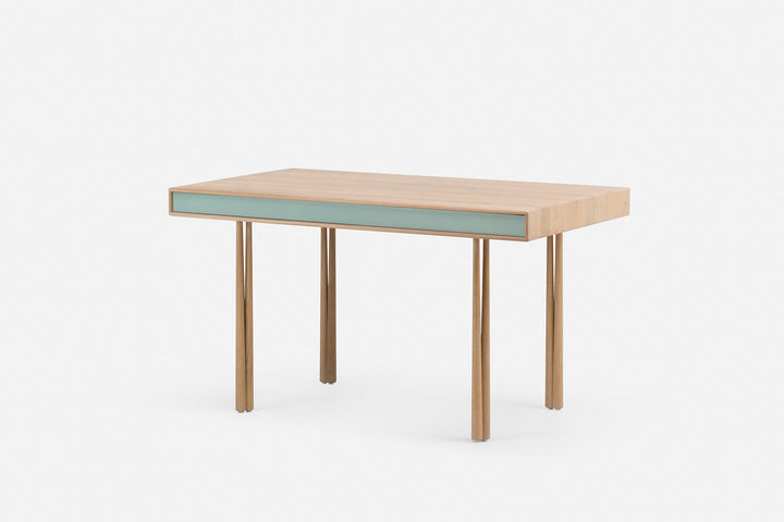 WHITE OILED OAK & LAGOON GLOSS HDF