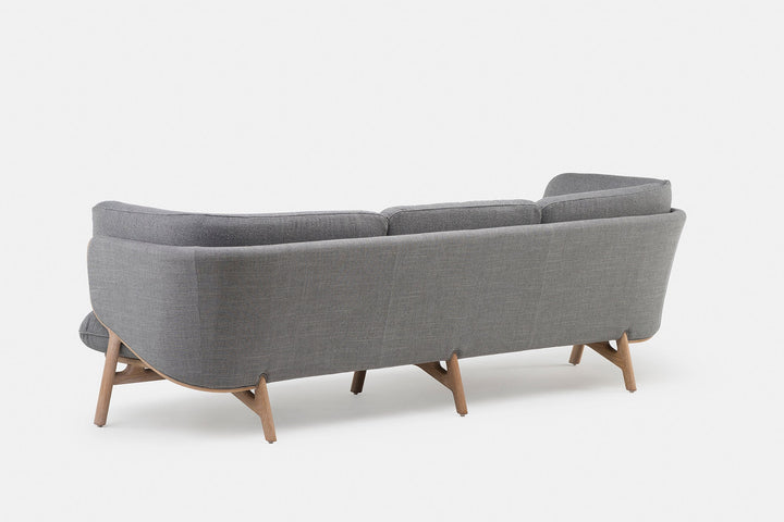 WHITE OILED OAK & SUNNIVA 2 242 (SHELL) & PILOT 132 (CUSHIONS). (MODEL: L)