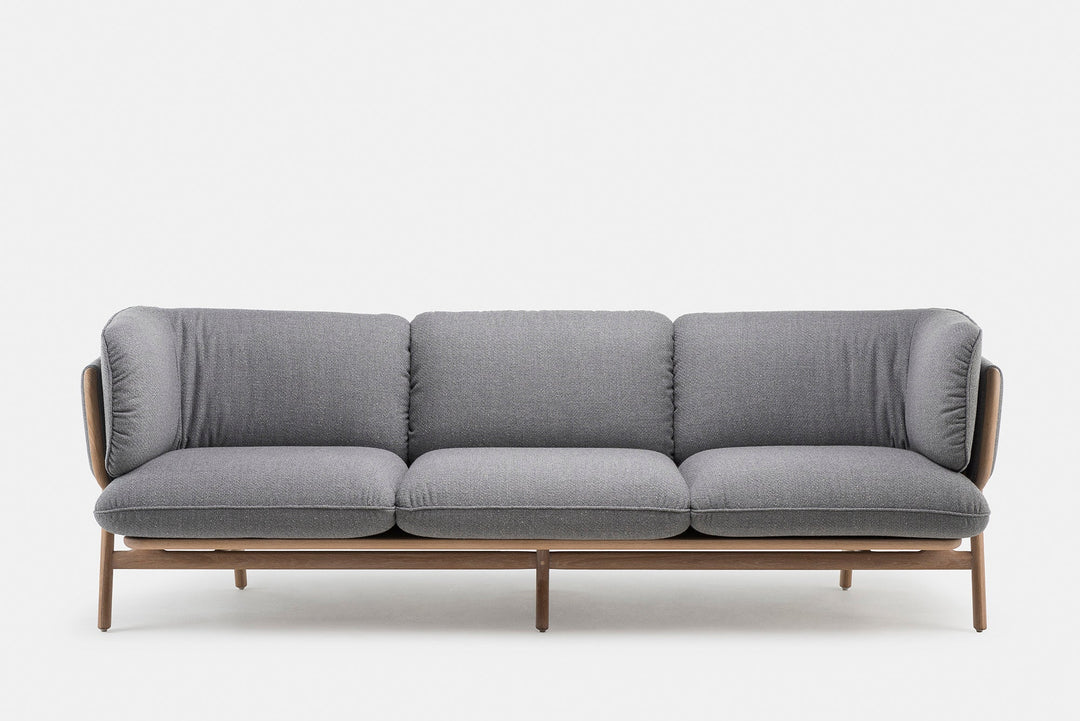 WHITE OILED OAK & SUNNIVA 2 242 (SHELL) & PILOT 132 (CUSHIONS). (MODEL: L)