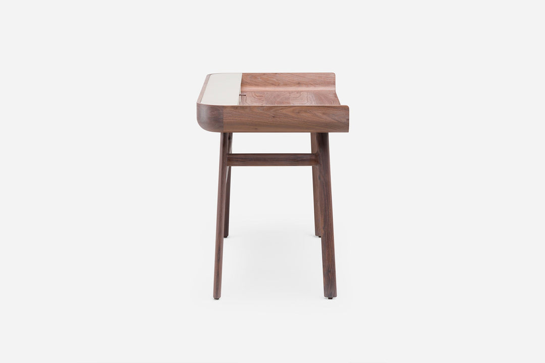 WHITE OILED WALNUT & BONE SATIN MATTE HDF