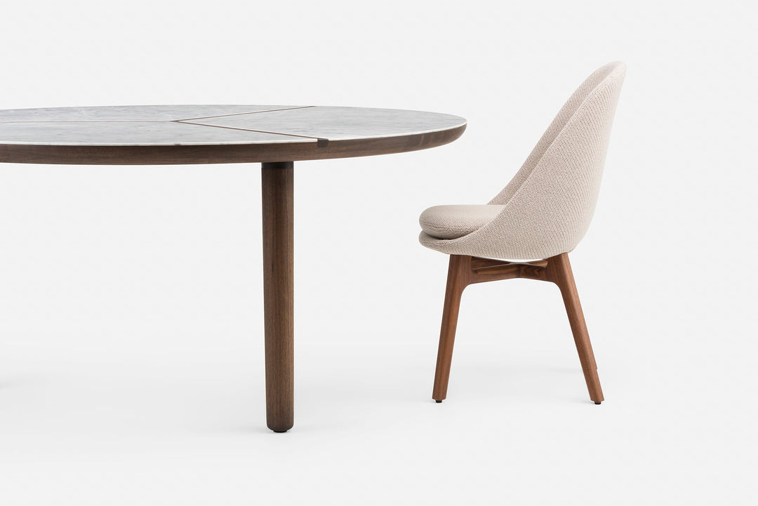 BLACK OILED WALNUT & CARRARA MARBLE