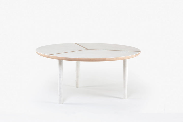 WHITE OILED OAK & CARRARA MARBLE