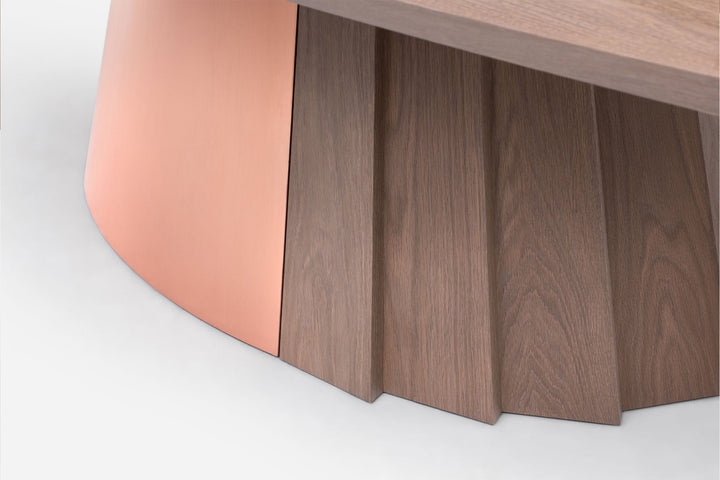 OXIDISED OAK & COPPER