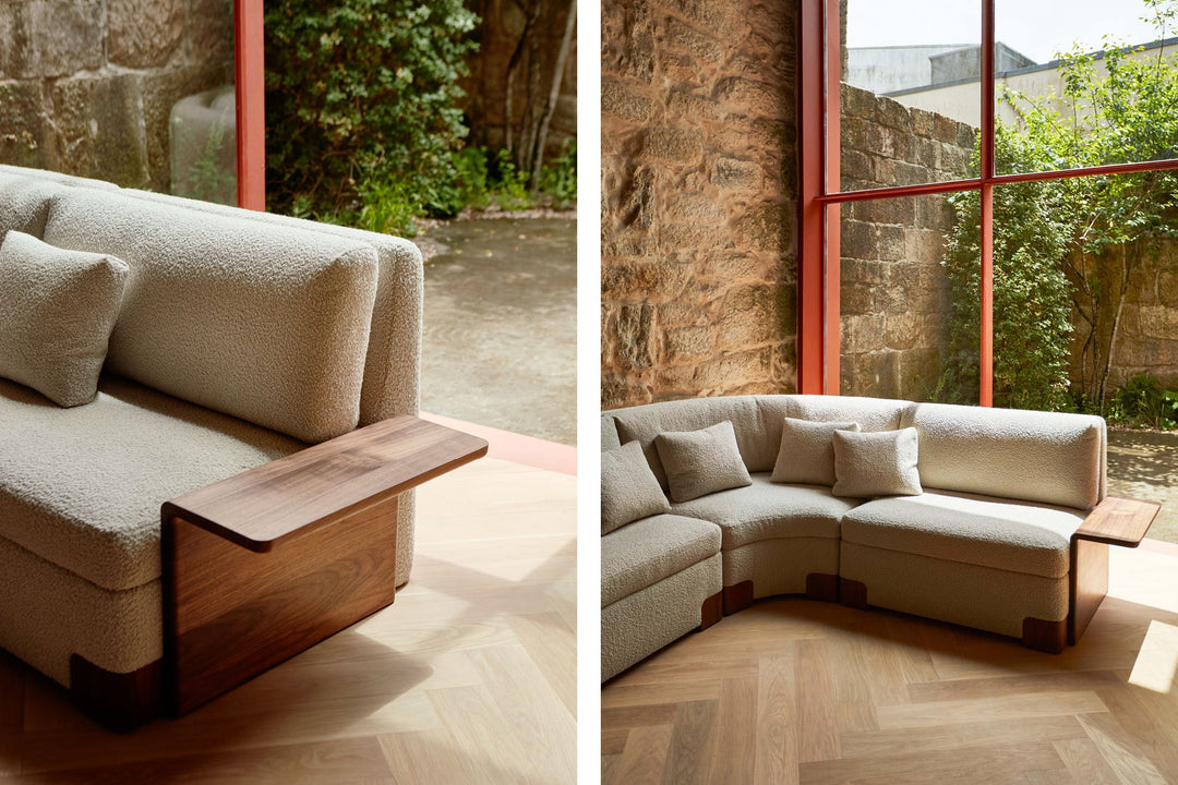 DANISH OILED WALNUT & ELLE 220 (MODEL: 11R) WITH 182T SIDE TABLE