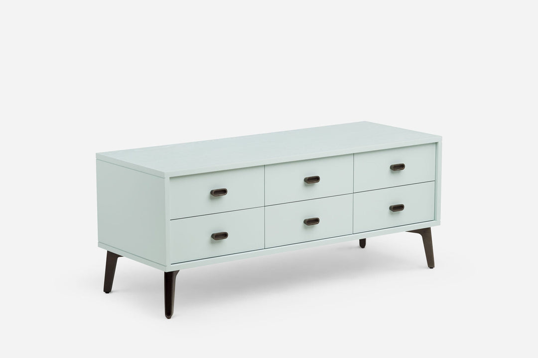 LAGOON PAINTED ASH & CAST IRON