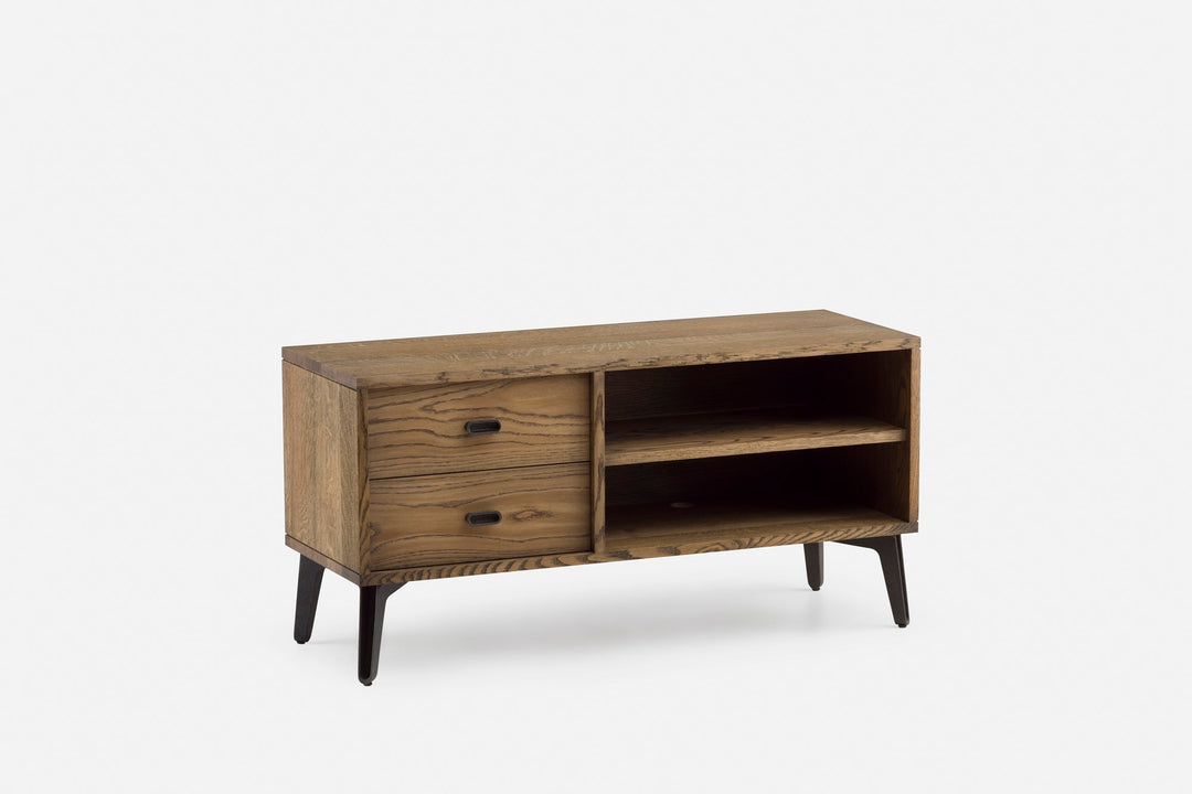 BLACK OILED OAK & CAST IRON (MODEL: 402L)