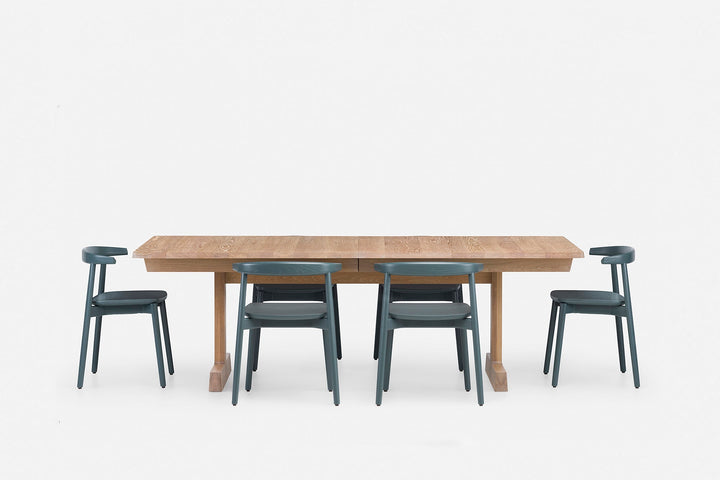 WHITE OILED OAK (NO LEAVES + ANDO CHAIR IN BAY PAINTED ASH)