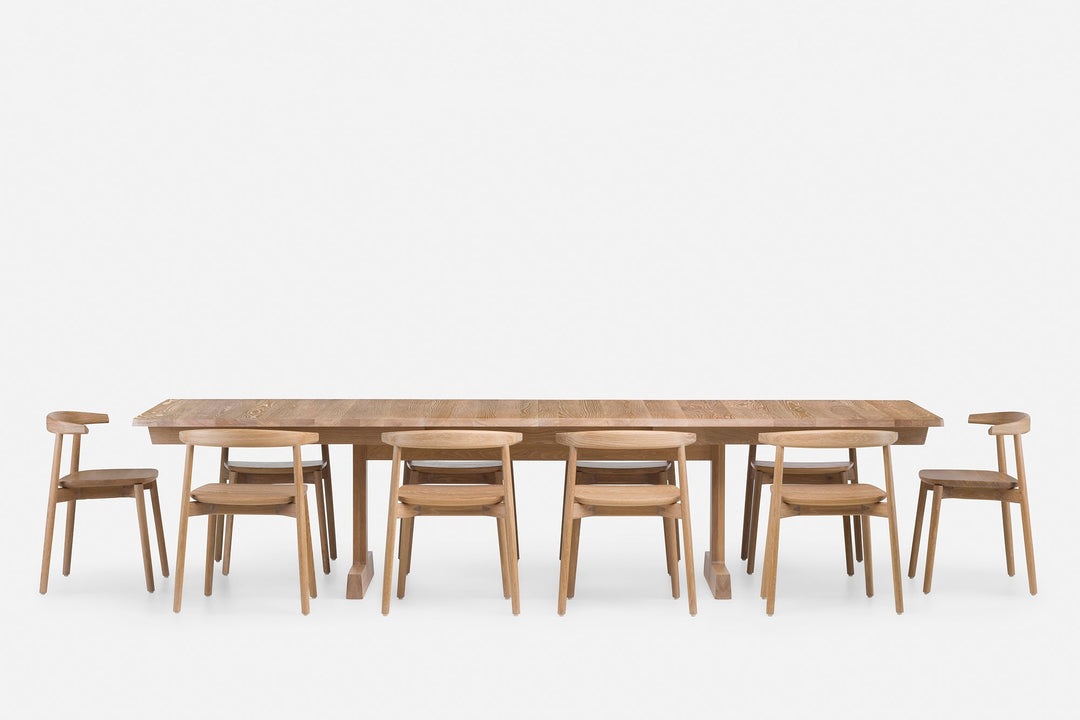 WHITE OILED OAK (TWO LEAVES + ANDO CHAIR)