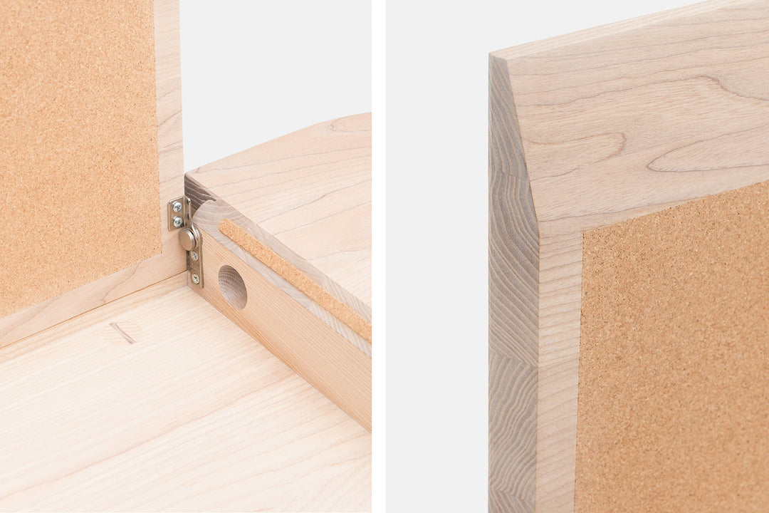 WHITE OILED ASH & CORK