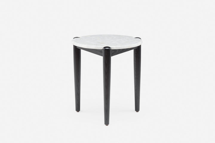 BLACK PAINTED ASH & BRANCO TERRAZZO (MODEL: SM)