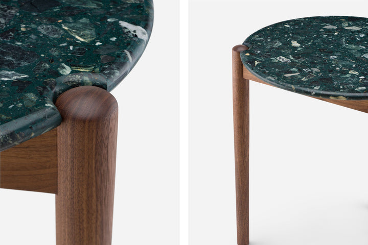 DANISH OILED WALNUT & VERDE TERRAZZO (MODEL: LM)