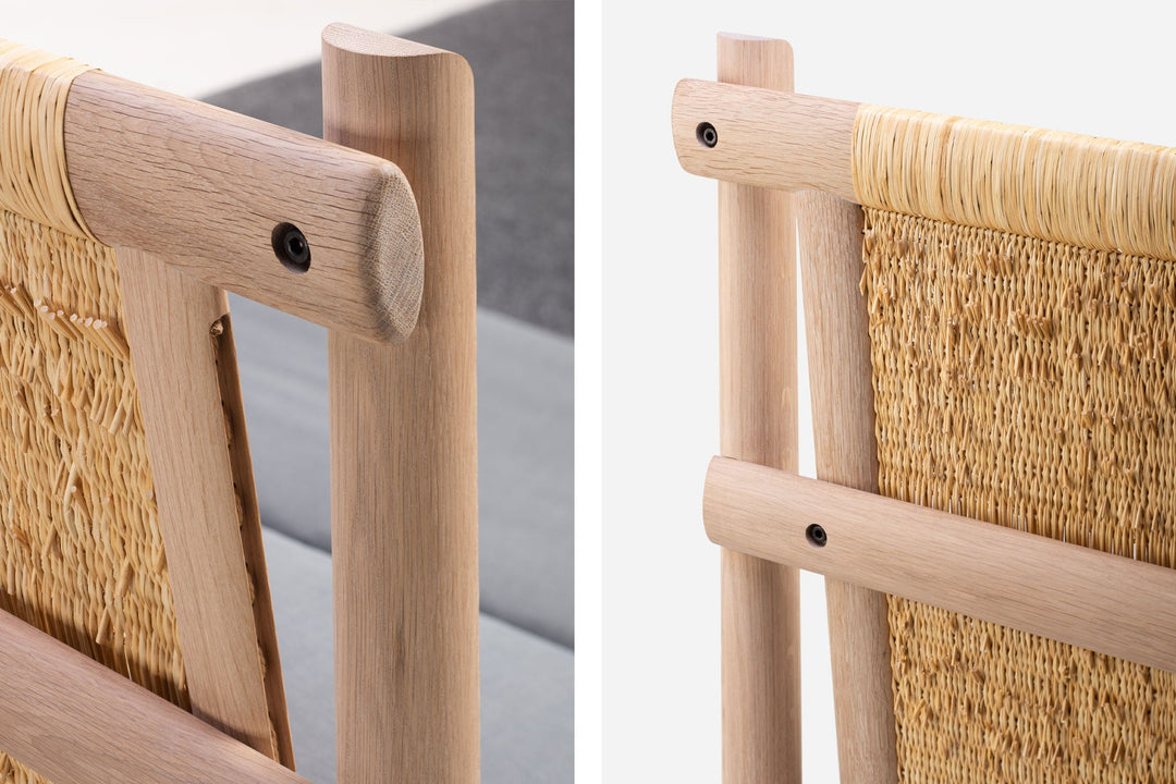 WHITE OILED OAK & JUNCO