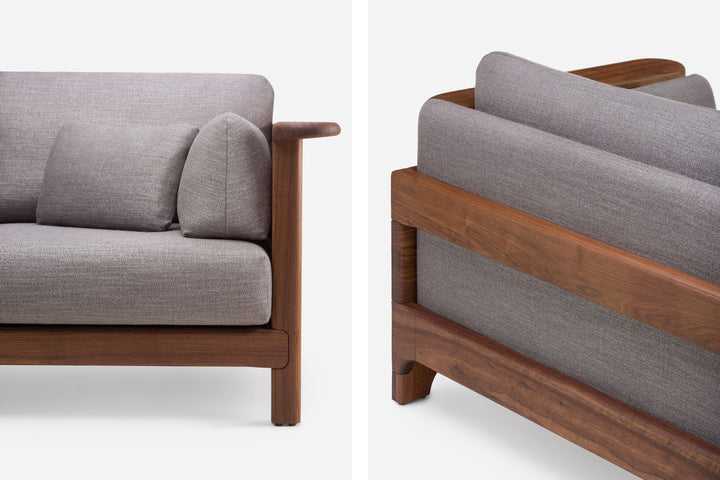 DANISH OILED WALNUT & BASE 007 (MODEL: L)