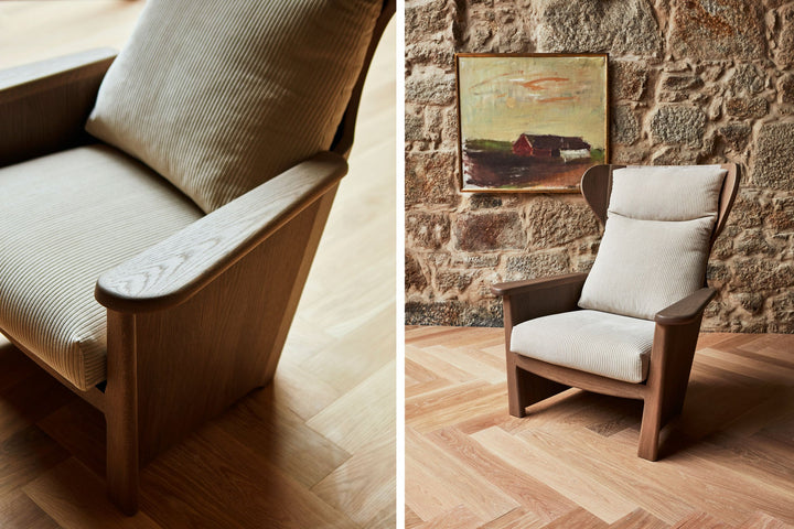 TWENTY-FIVE BERGERE CHAIR