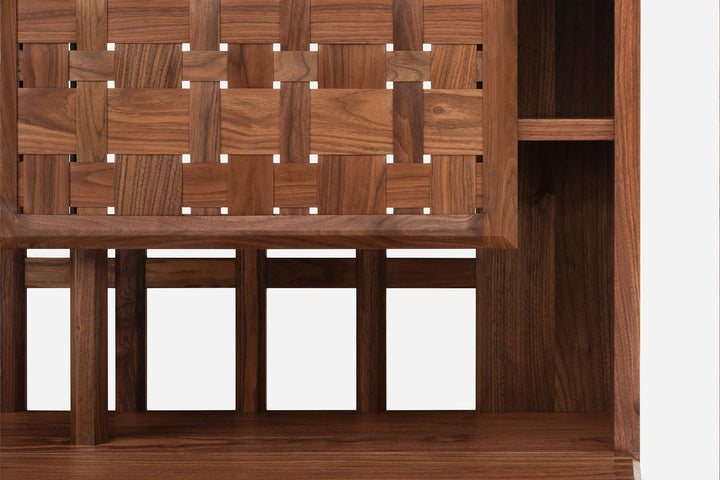 DANISH OILED WALNUT & GREY CERAMIC (MODEL: LF)