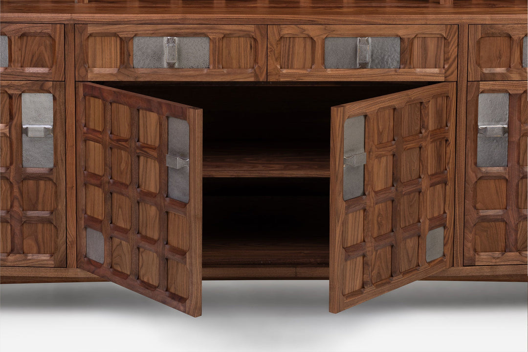 DANISH OILED WALNUT & GREY CERAMIC (MODEL: LF)