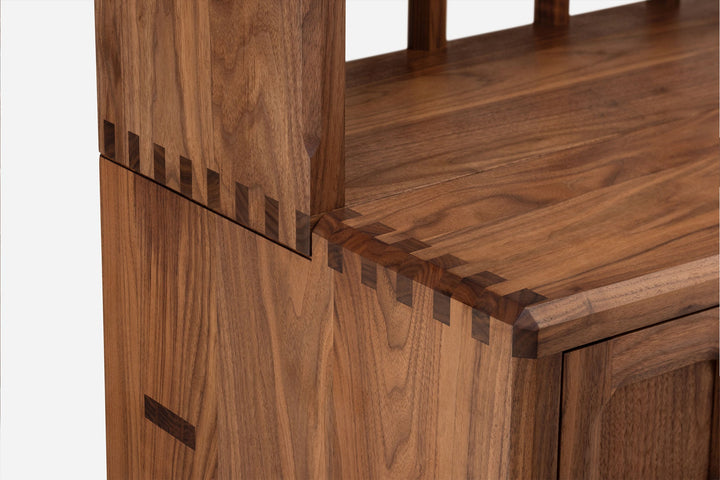 DANISH OILED WALNUT & GREY CERAMIC (MODEL: LF)