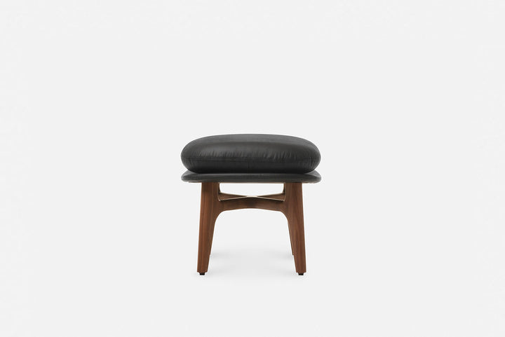 DANISH OILED WALNUT & BLACK LEATHER