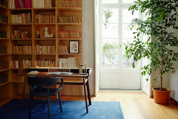 DANISH OILED WALNUT & BONE GLOSS HDF (+ VIVIEN CHAIR)