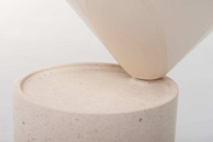 ATAIJA CREME LIMESTONE & BONE GLOSS HDF