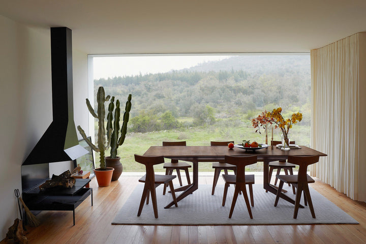 DANISH OILED WALNUT (+ FIN DINING CHAIR)