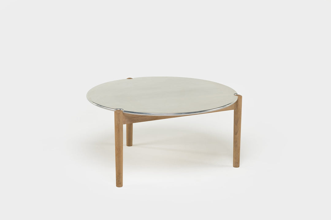 WHITE OILED OAK & ALUMINIUM