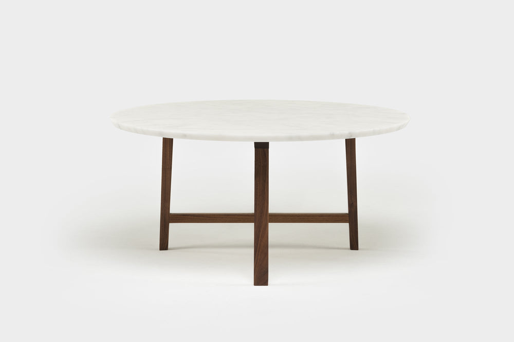 DANISH OILED WALNUT & CARRARA MARBLE